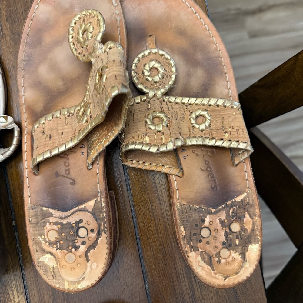 Jack Rogers sandals cork 9